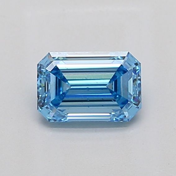Emerald Fancy Vivid Blue Lab-grown Diamond 1.01ct SI1 loose diamond