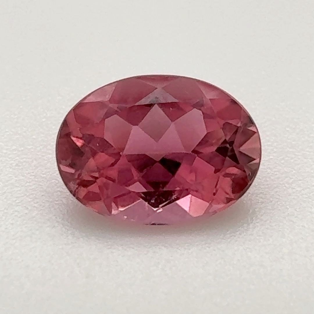 Oval Pink Tourmaline 1.235ct loose gemstone