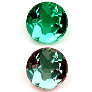 Round Green Alexandrite 0.22ct loose gemstone