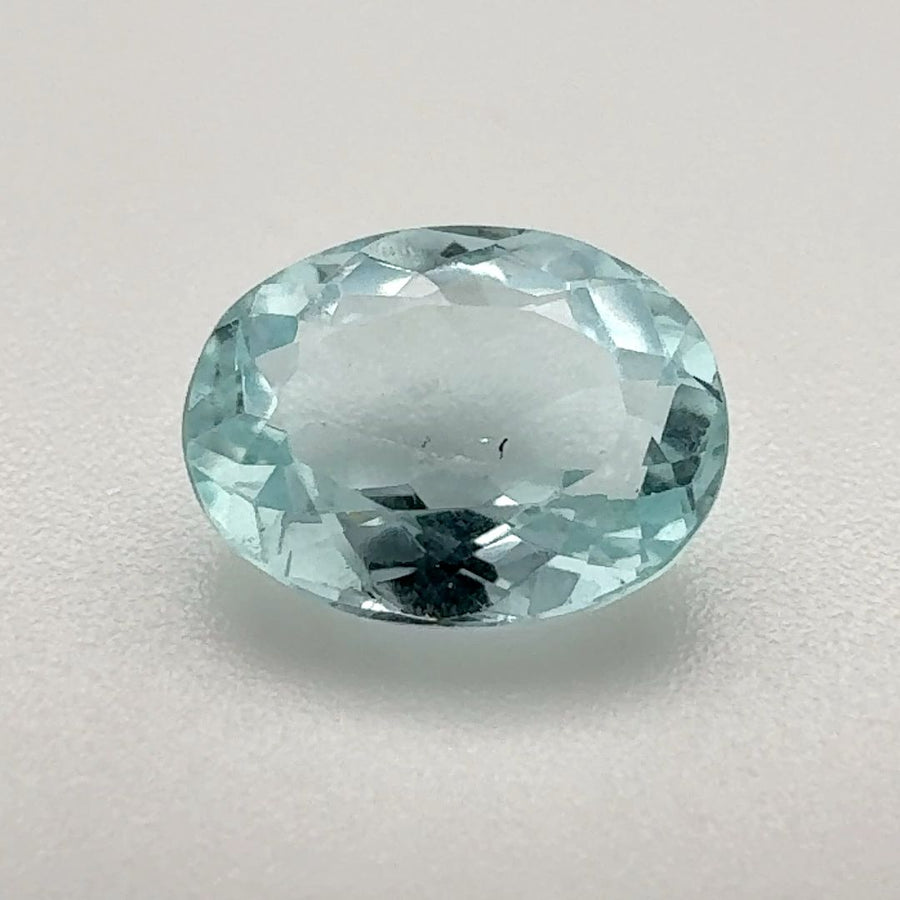 Oval Blue Aquamarine 1.72ct loose gemstone