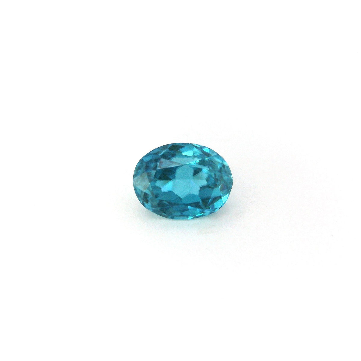 Oval Blue Zircon 1.93ct loose gemstone