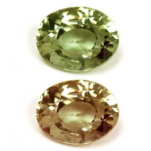 Cushion Green Alexandrite 0.9ct loose gemstone