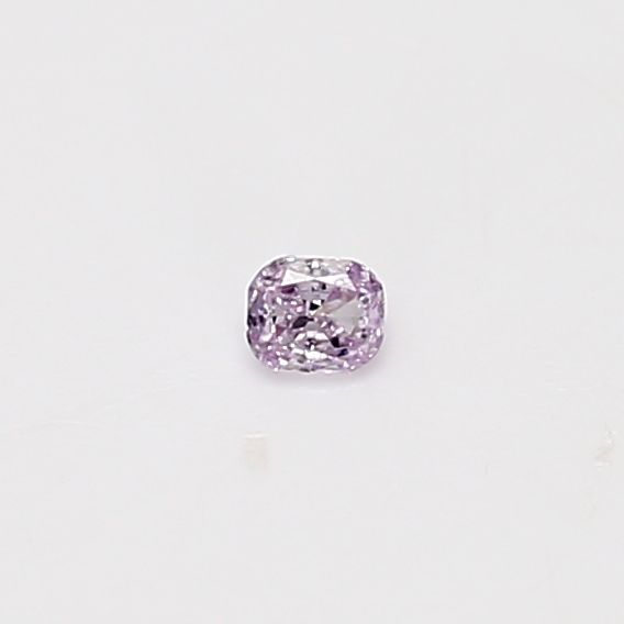 Cushion Fancy Pinkish Purple Natural Diamond 0.05ct loose diamond