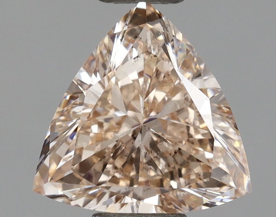 Trilliant Fancy Vivid Pink Lab-grown Diamond 1.01ct VS1 loose diamond