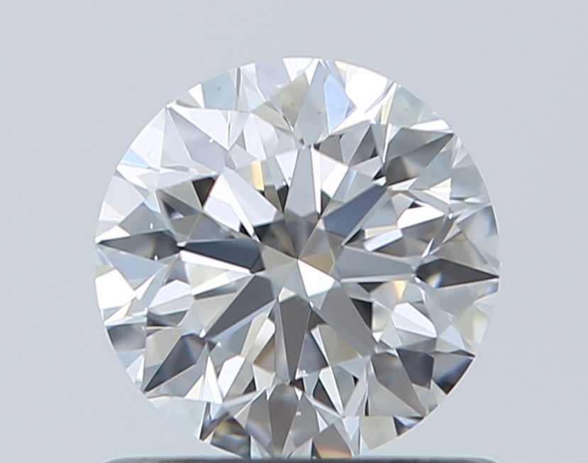 Round Natural Diamond 0.73ct D VS2