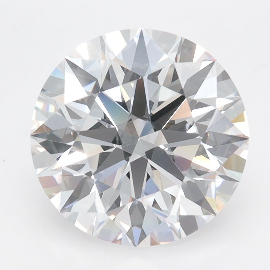 Round Lab-Grown Diamond 3.74ct D VVS1