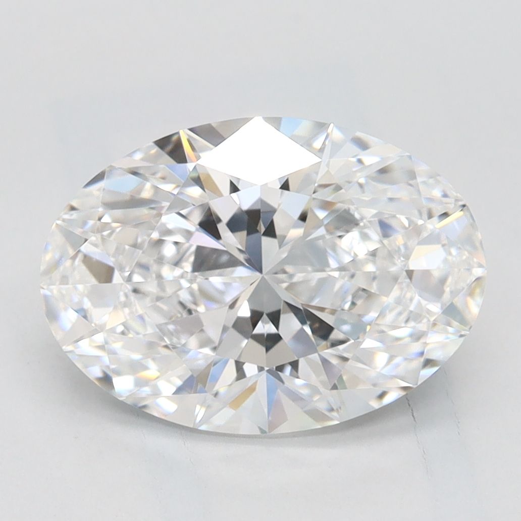 Oval Lab-Grown Diamond 2.21ct D IF