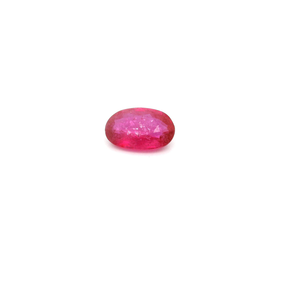 Oval Red Ruby 0.56ct loose gemstone