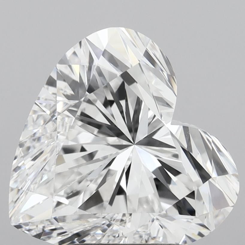 Heart Lab-Grown Diamond 3.07ct D VVS1