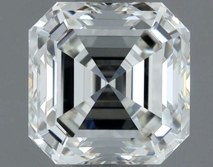 Asscher Natural Diamond 1.00ct I IF