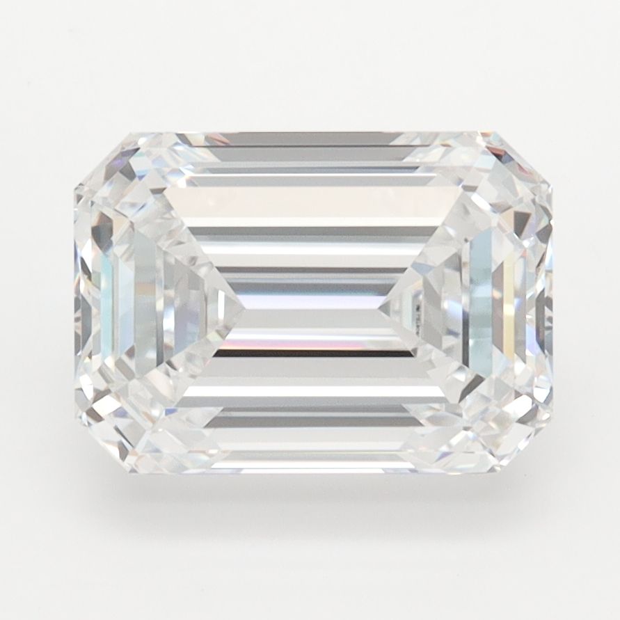 Emerald Lab-Grown Diamond 2.88ct D FL