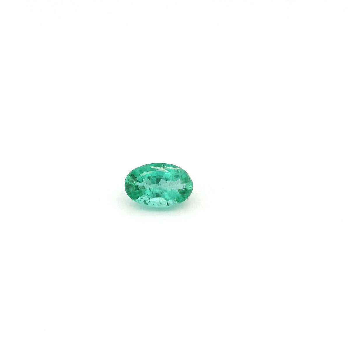 Oval Green Emerald 0.27ct loose gemstone