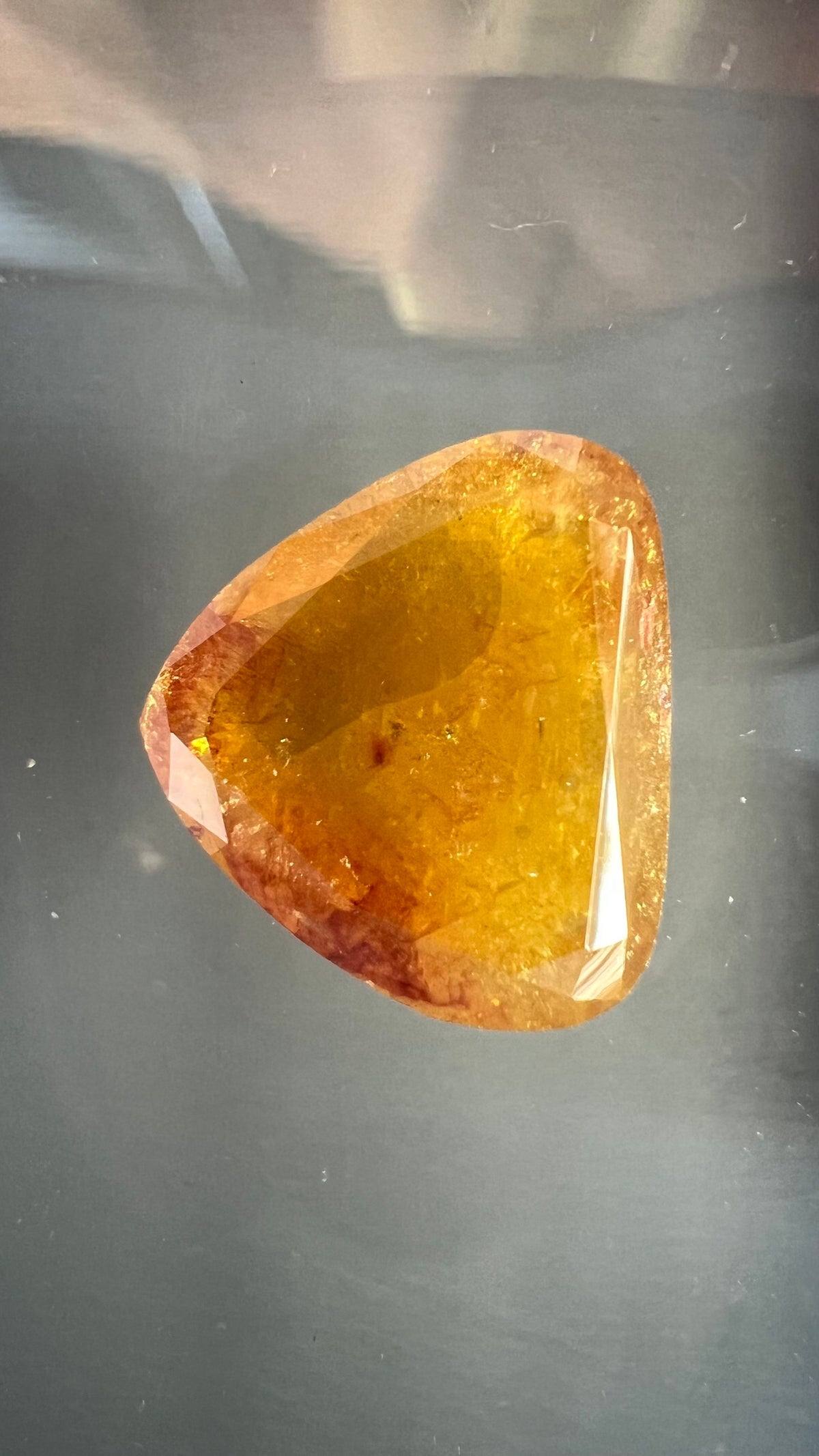 Trilliant Yellow Natural Diamond 4.81ct I1 loose diamond