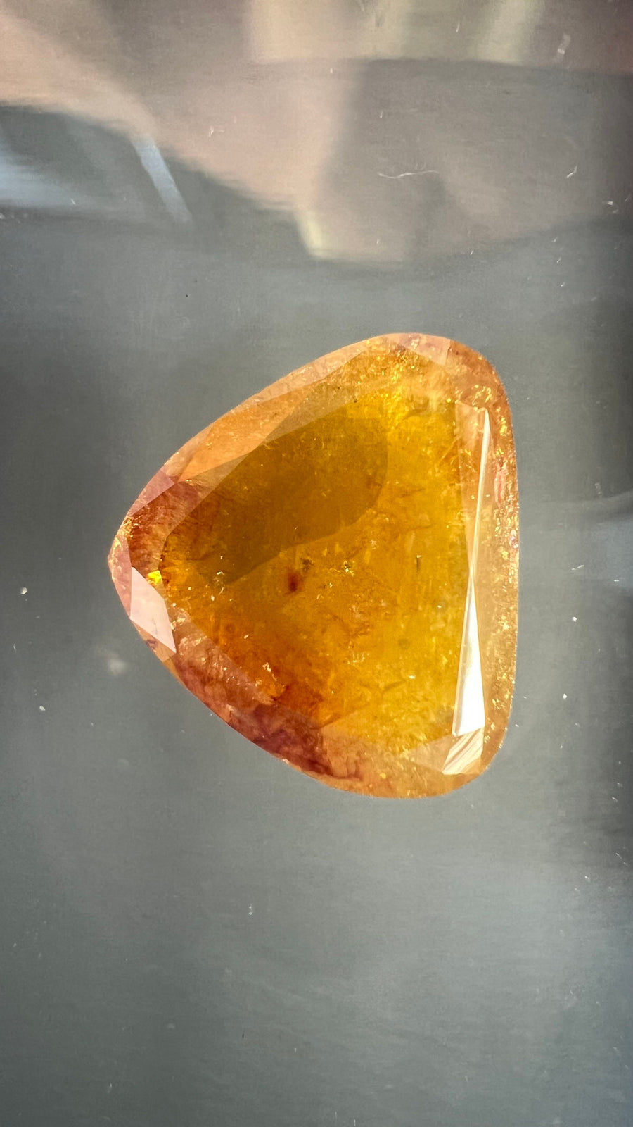 Trilliant Yellow Natural Diamond 4.81ct I1 loose diamond