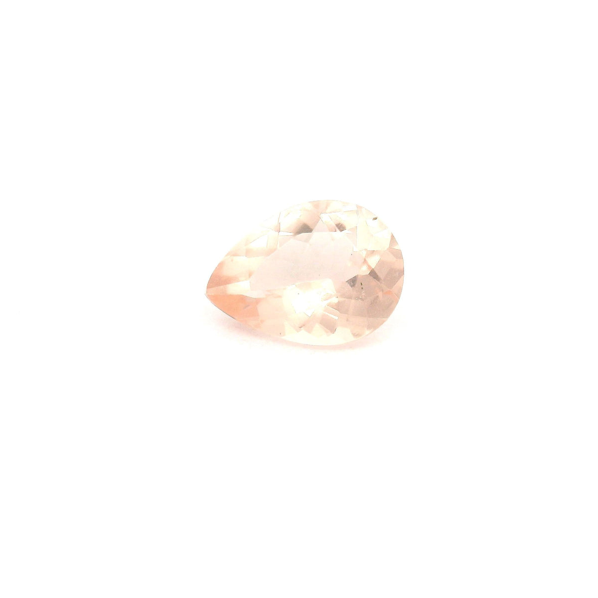 Pear Pink Morganite 0.79ct loose gemstone
