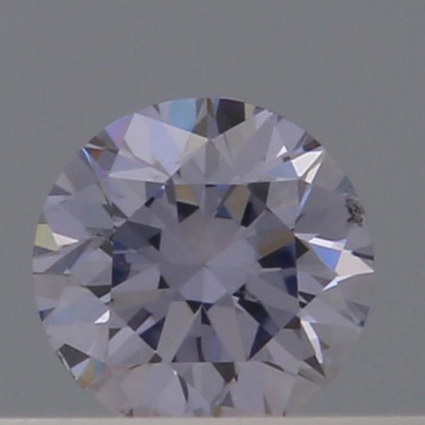 Round Fancy Light Grayish Gray Blue Natural Diamond 0.12ct loose diamond