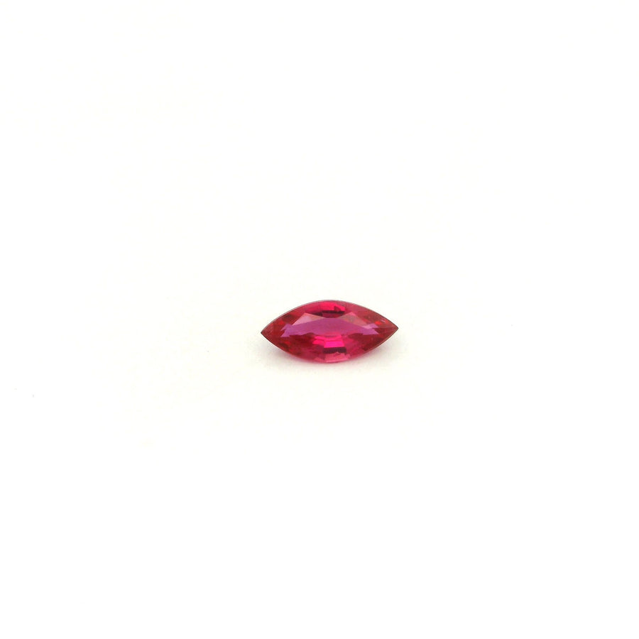 Marquise Red Ruby 0.25ct loose gemstone