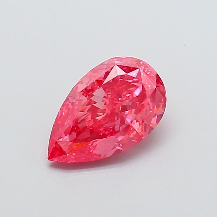 Pear Fancy Vivid Red Lab-grown Diamond 2.03ct VS1 loose diamond