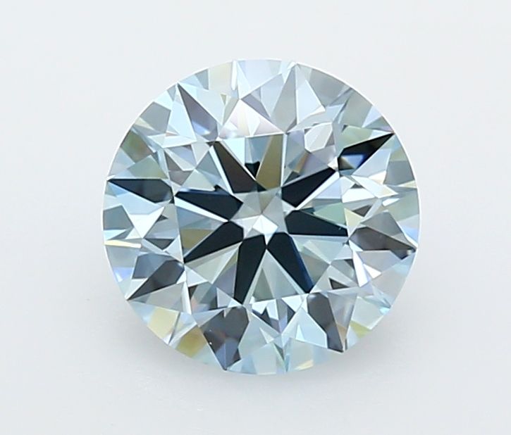 Round Fancy Vivid Blue Lab-grown Diamond 2.16ct VS1 loose diamond