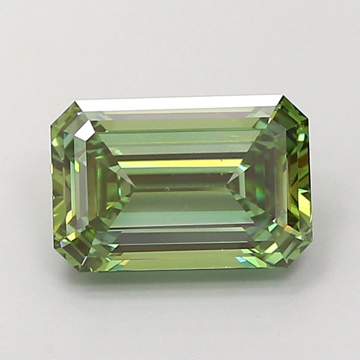 Emerald Fancy Vivid Green Lab-grown Diamond 3ct VS1 loose diamond