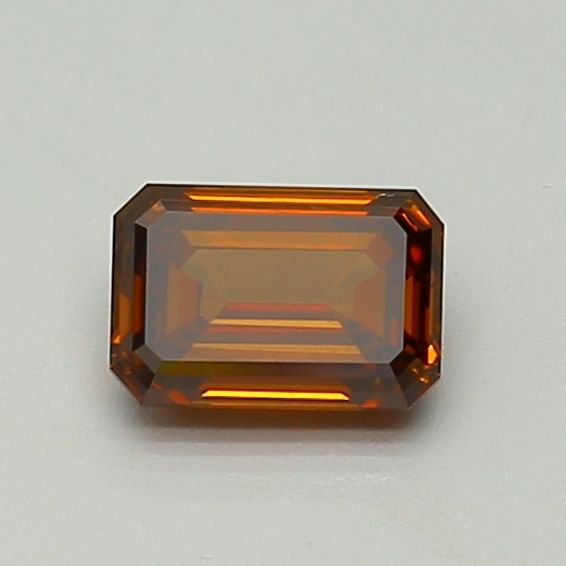 Emerald Fancy Deep Orange Lab-grown Diamond 1.03ct VVS2 loose diamond