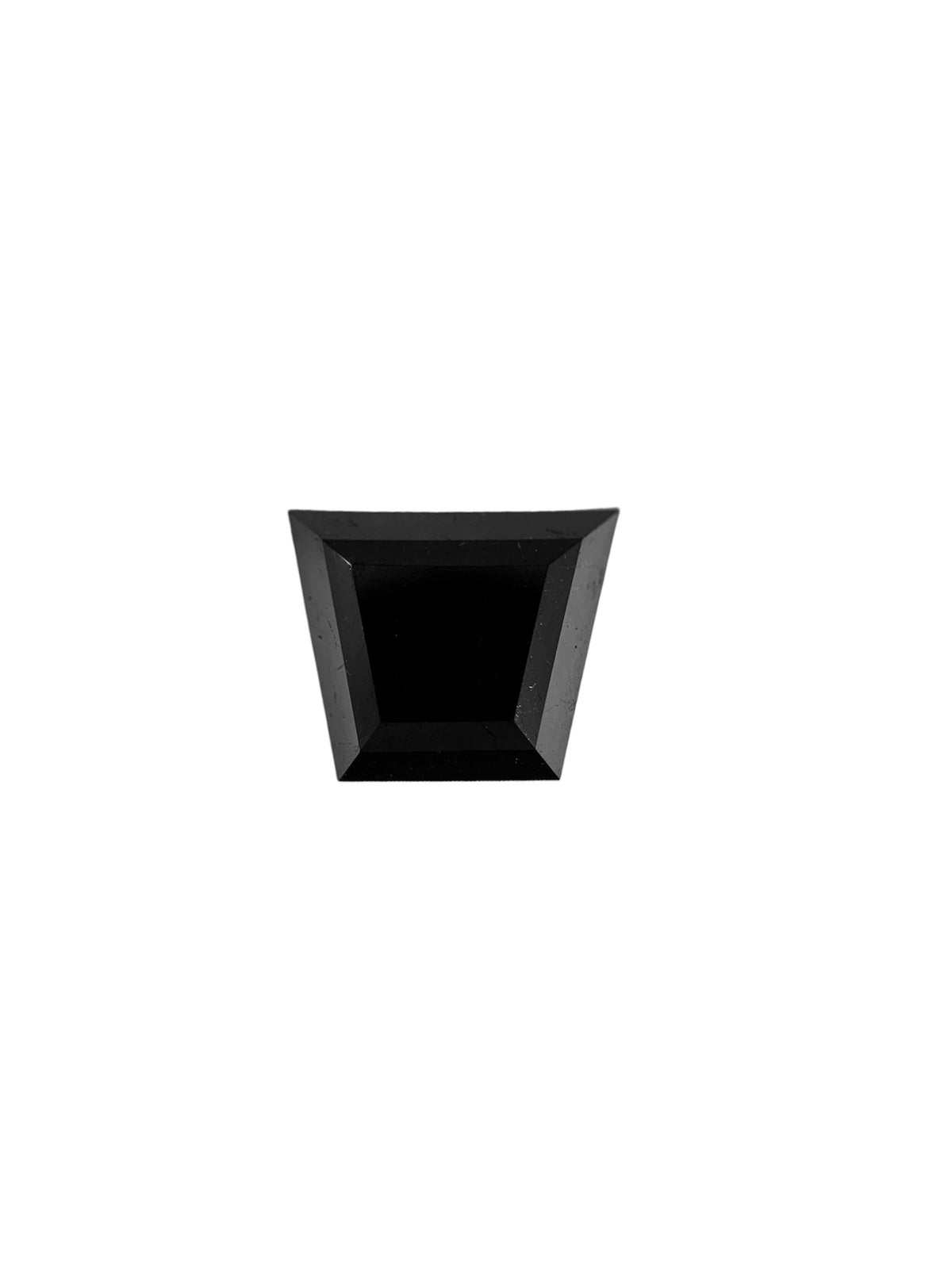 Trapezoid Fancy Black Natural Diamond 2.57ct VVS2 loose diamond