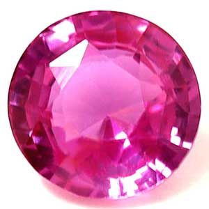 Round Pink Sapphire 1.56ct loose gemstone