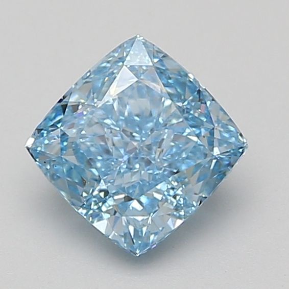 Cushion Fancy Vivid Blue Lab-grown Diamond 1.57ct VS1 loose diamond