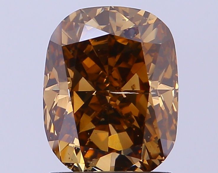 Cushion Fancy Brown Natural Diamond 2.06ct SI2 loose diamond