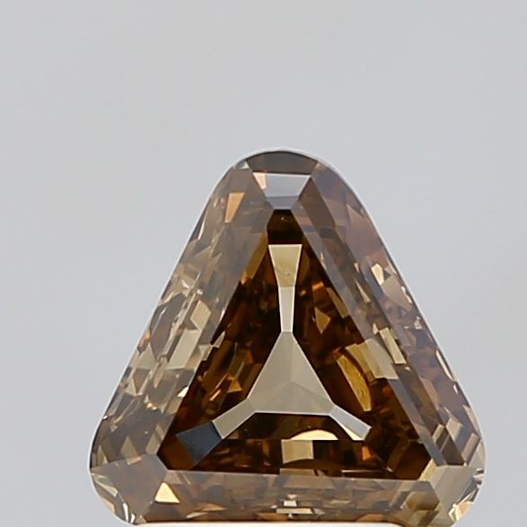 Triangular Fancy Brown Natural Diamond 1.57ct VS2 loose diamond