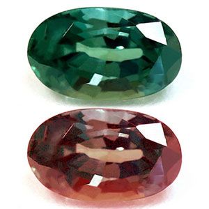 Oval Green Alexandrite 0.42ct loose gemstone
