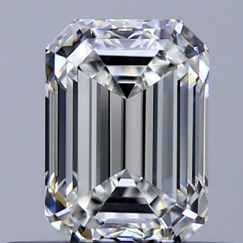 Emerald Natural Diamond 0.53ct F VVS1