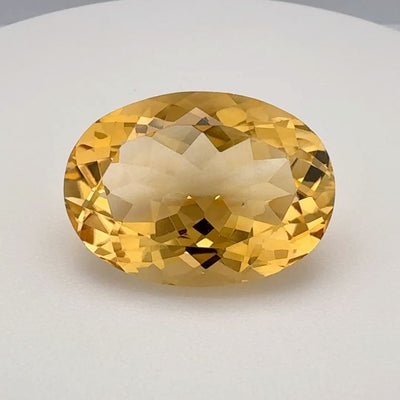 Oval Orange Citrine 12.305ct loose gemstone