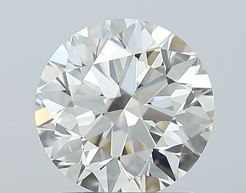 Round Fancy Light Blue Natural Diamond 1.42ct VS2 loose diamond