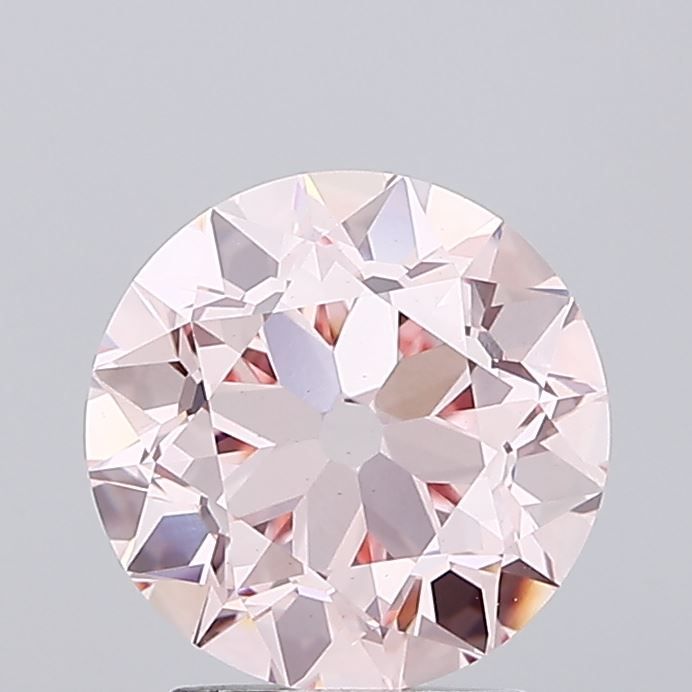 Round Fancy Intense Pink Lab-grown Diamond 2.61ct VS1 loose diamond