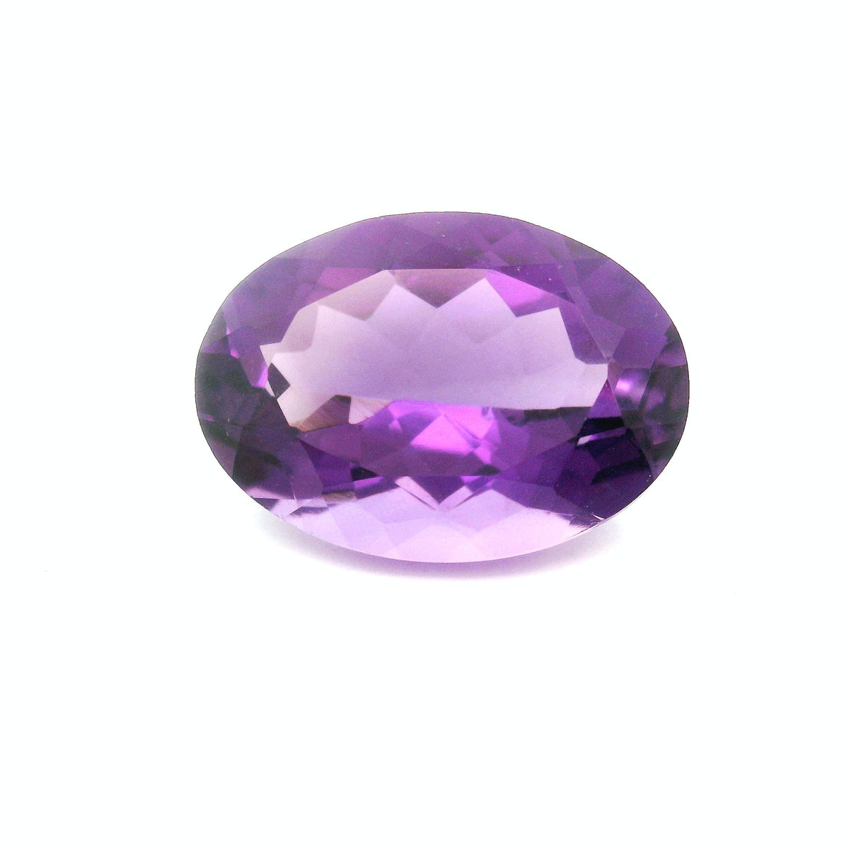 Oval Purple Amethyst 5.23ct loose gemstone