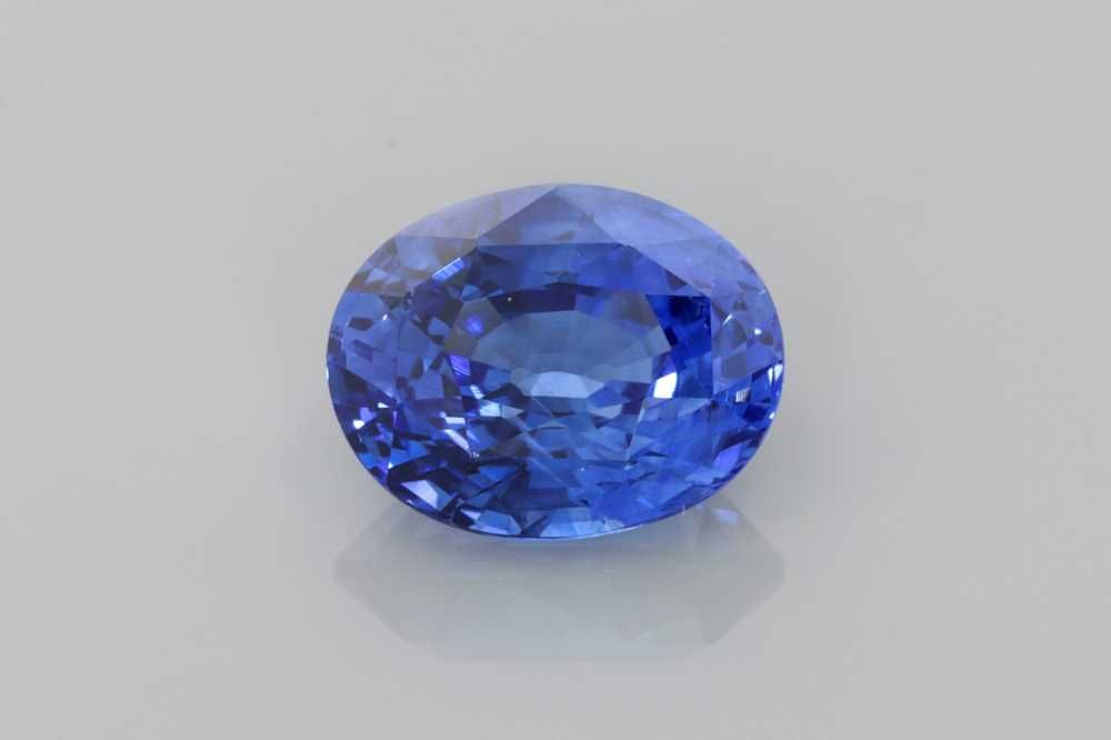 Oval Blue Sapphire 2.58ct loose gemstone