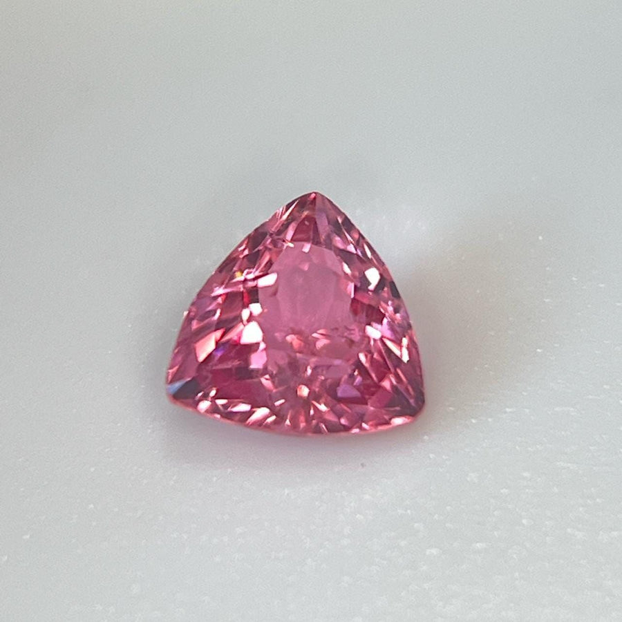 Trilliant Pink Tourmaline 0.57ct loose gemstone