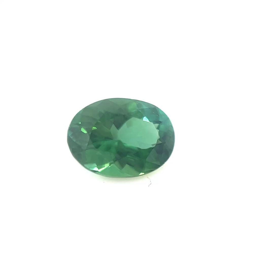 Oval Green Tourmaline 0.8ct loose gemstone