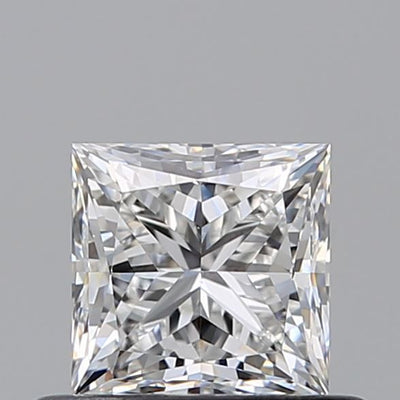 Princess Natural Diamond 0.60ct F VVS2