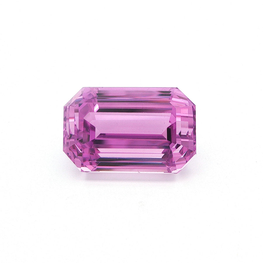 Octagonal Pink Kunzite 63ct loose gemstone