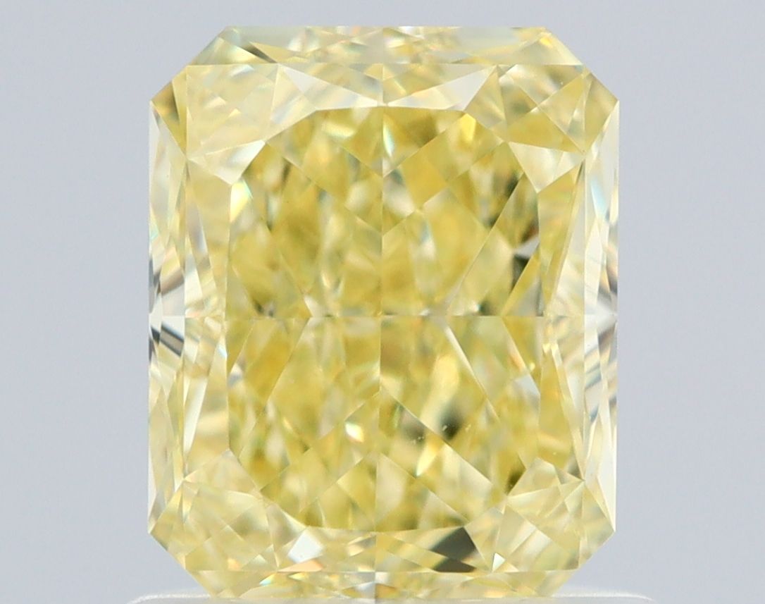 Radiant Fancy Yellow Natural Diamond 1.16ct VS2 loose diamond