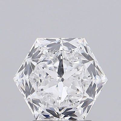 Hexagonal Lab-Grown Diamond 2.03ct D VVS1