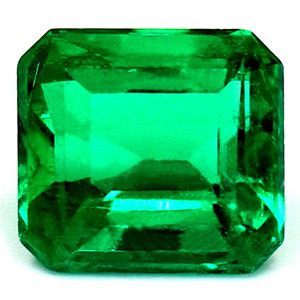Emerald Green Emerald 0.57ct loose gemstone