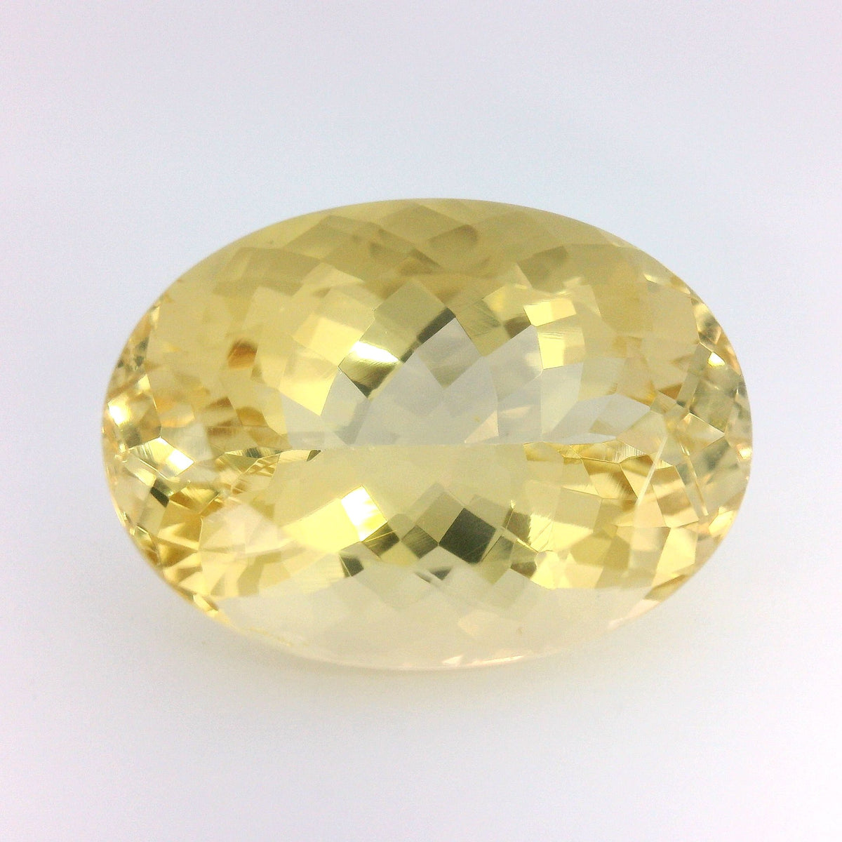 Oval Yellow Heliodor 14.24ct loose gemstone