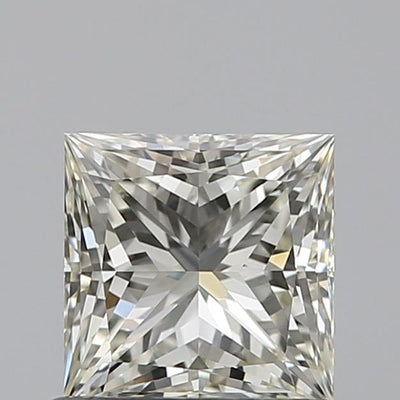 Princess Natural Diamond 0.80ct J IF