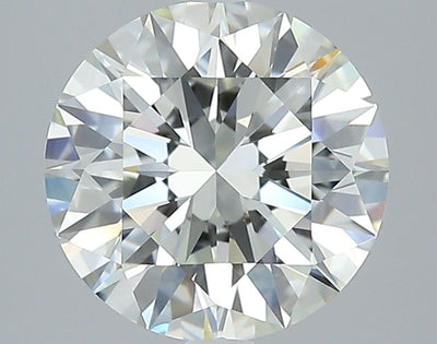Round Natural Diamond 2.50ct J VVS2