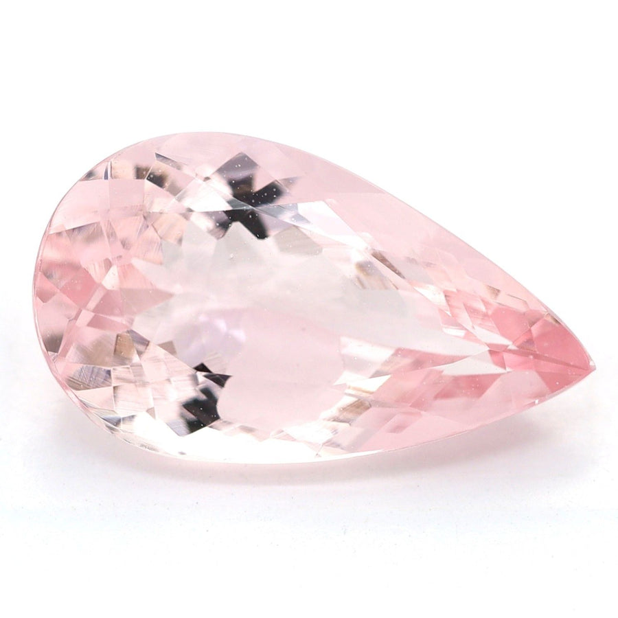 Pear Pink Morganite 2.93ct loose gemstone