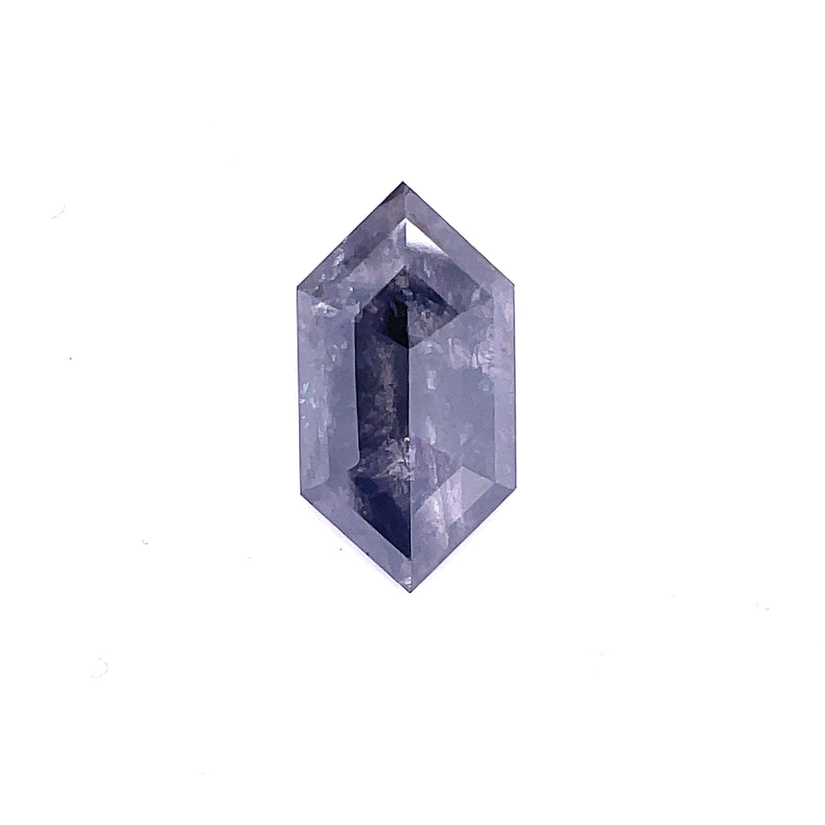 Hexagonal Salt And Pepper Natural Diamond 4.83ct loose diamond