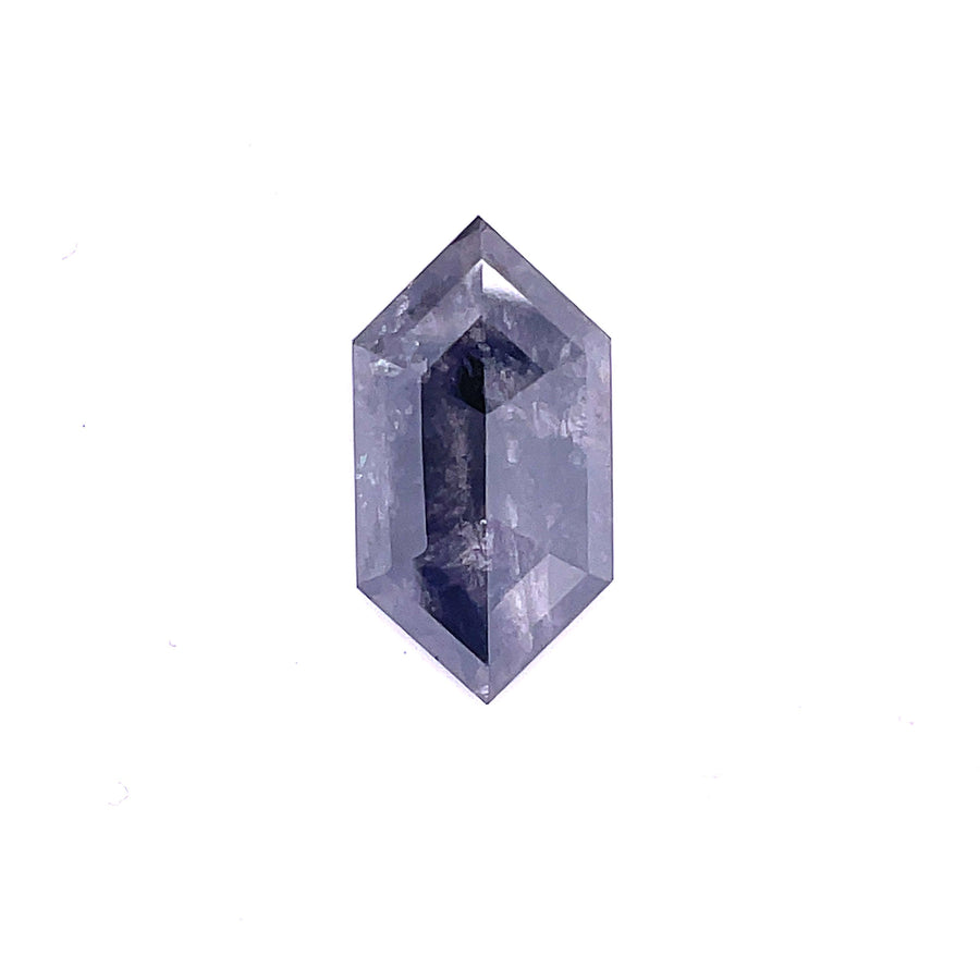 Hexagonal Salt And Pepper Natural Diamond 4.83ct loose diamond